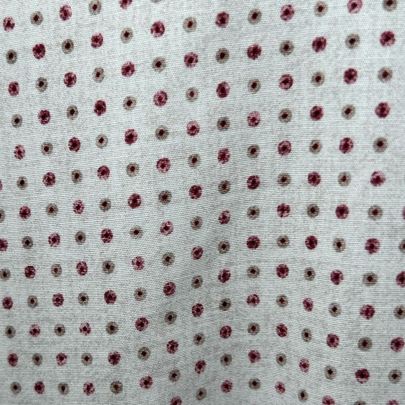 Jack Victor  Geometric Print Stretch Cotton Shirt in Pink - Picture 4 of 9